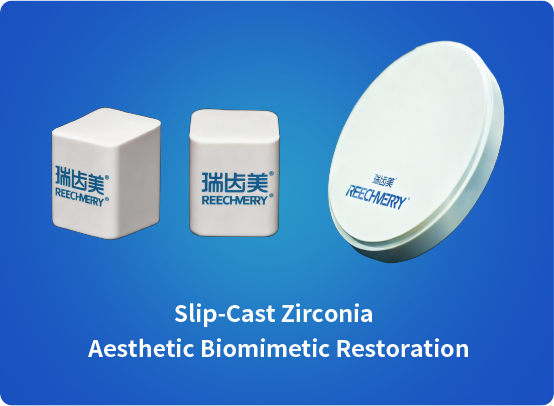 REECHMERRY slip-cast zirconia aesthetic biomimetic restoration