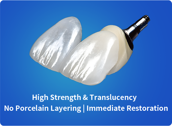 REECHMERRY high strength and translucency for porcelain layering and immediate restoration